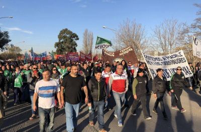 Gremios y organizaciones sociales rechazaron la visita de Macri