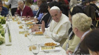 Jornada Mundial de los pobres. Almuerzo con el Papa entre las iniciativas