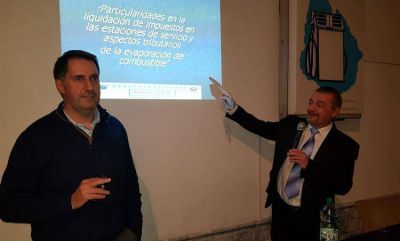 Por ser considerado �un gasto�, la DGI permite deducir el combustible descargado en la estaci�n que se evapora