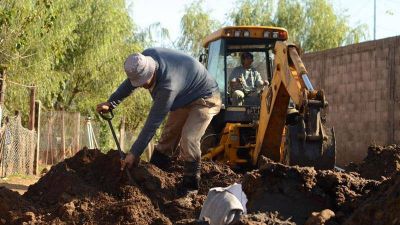 CAFESG lleva un 45% de avance en su obra de cloacas en Concordia