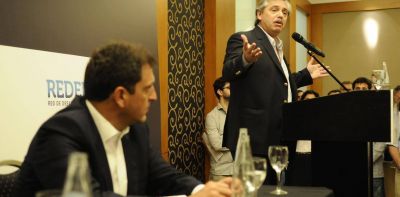 Alberto Fern�ndez y Sergio Massa analizan los pros y contras de una primaria presidencial