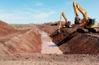 Invierten 28 millones de pesos en la Cuenca Canal Principal San Eugenio