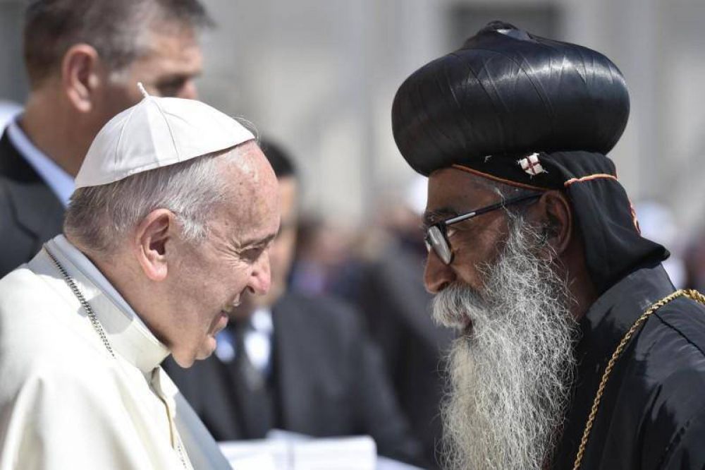 Tercer encuentro entre Francisco y Tawadros II, jefe de la Iglesia Ortodoxa Copta