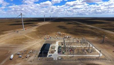 u$s 160 millones se invirtieron en el Parque E�lico del Bicentenario