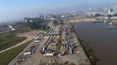 Comienzan las obras de ampliaci�n de �reas log�sticas en el Puerto de Bs.As