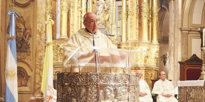 La homil�a que Jorge Mario Bergoglio nunca pronunci� en Argentina