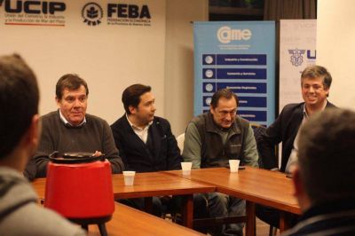 Montenegro se reuni� con j�venes empresarios de la ciudad