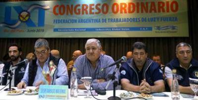 Con el ojo en las elecciones y dudas sobre el apag�n, la FATLyF abri� su 61� Congreso Ordinario