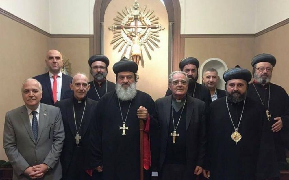 El Episcopado recibi a la mxima autoridad de la Iglesia Siriana Ortodoxa