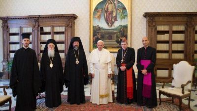 Papa a ortodoxos: Es mucho lo que nos une. Anunciemos el Evangelio en armon�a