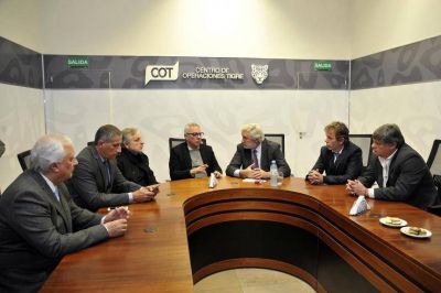 Zamora y Conte Grand avanzaron en cooperaci�n y tecnolog�a de la justicia