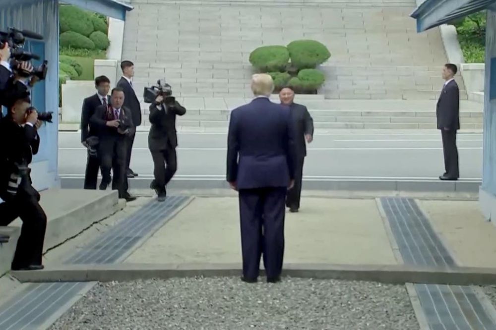 La visita de Trump a Kim seg�n el Papa fue 