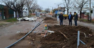 En el Butal� denuncian que est�n paradas las obras