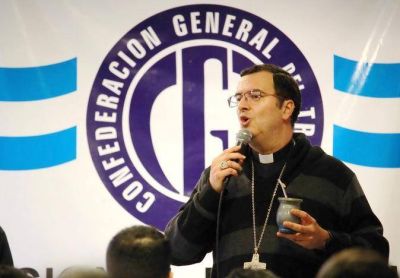 Mestre en la CGT: �Tenemos que trabajar juntos por el bien de todos los argentinos�