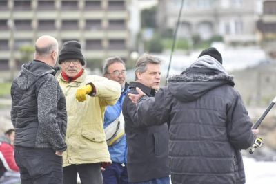 Gustavo Pulti recorri la escollera y prometi la vuelta de los torneos de pesca