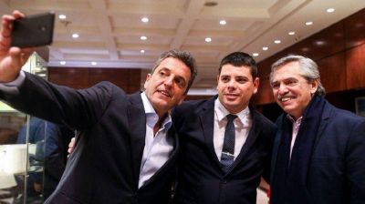 Sin Cristina, Alberto Fern�ndez recibi� a Massa y Kicillof para definir la campa�a bonaerense