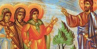 La mujer en  Iglesia 