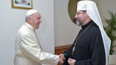 La Iglesia greco-cat�lica ucraniana encuentra al Papa en el Vaticano