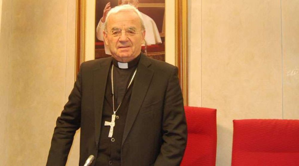 Papa Francisco acepta renuncia de Nuncio en Espaa, Mons. Fratini