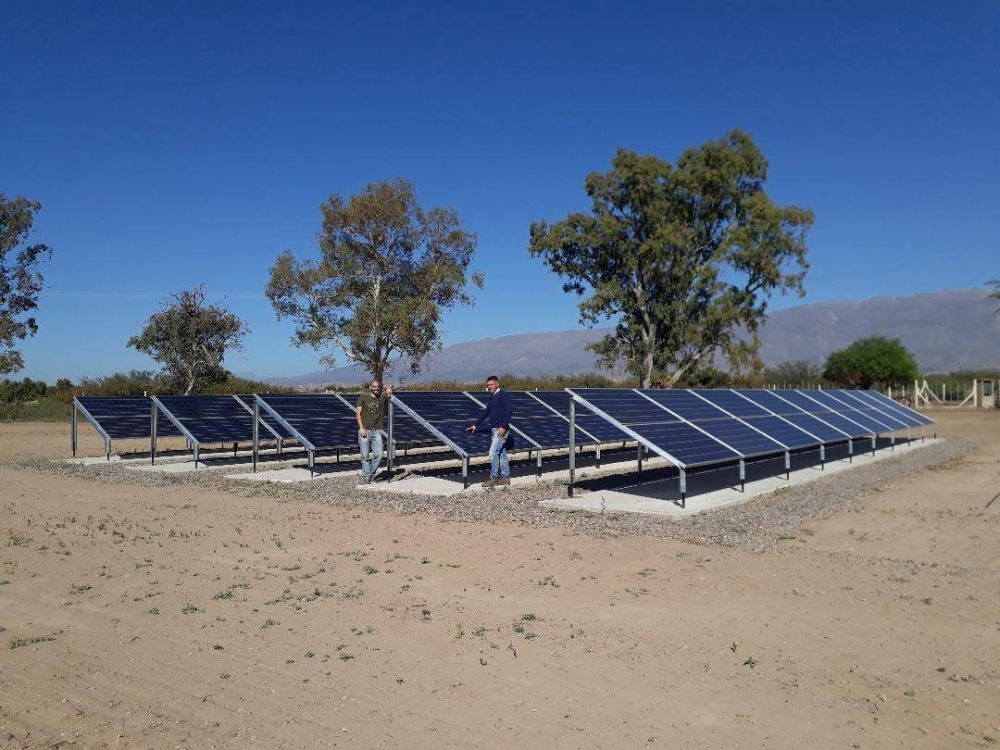 Construyen un segundo parque Solar en finca de Pocito