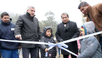 Inauguran una planta potabilizadora en Termas de Reyes
