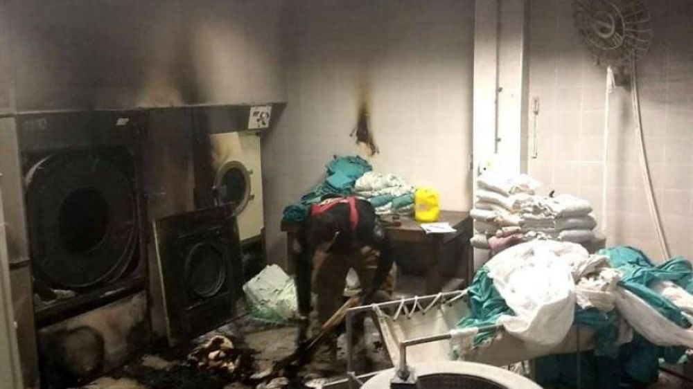 Incendio en el lavadero del hospital Rossi: No tenemos ningn informe oficial, dijeron desde CICOP