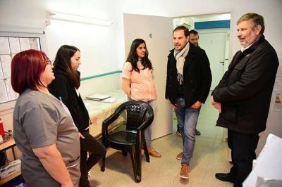Presentaron la renovaci�n integral del CAPS del Carlos Pellegrini