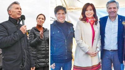 La batalla de Macri y Cristina por el corte de boleta en la Provincia