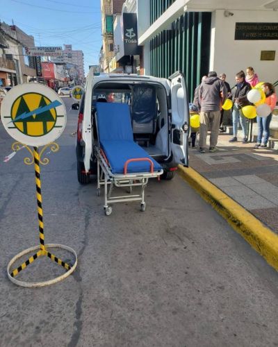 La Cooperativa El�ctrica present� su nueva ambulancia para traslados gratuitos