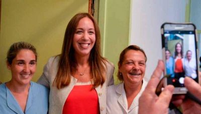 Vidal en modo campa�a: si gana el kirchnerismo en la Provincia, 