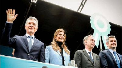 En zona de confort, Macri y Pichetto lanzaron gui�os al sector militar y conservador