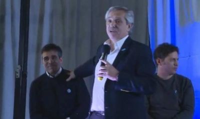Facundo L�pez junto a Alberto Fern�ndez: 