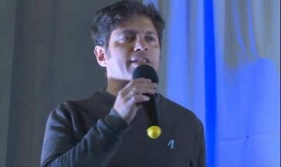 Axel Kicillof y su apoyo a L�pez: 