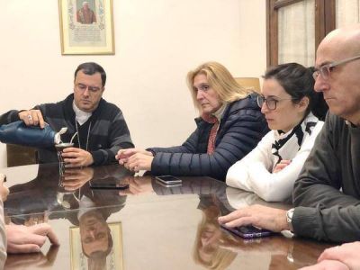 Vilma le propuso al Obispo trabajar en conjunto desde la contenci�n social