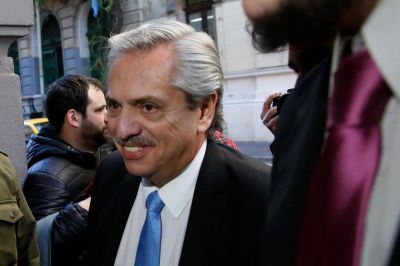 La c�pula de la CGT recibe a Alberto Fern�ndez