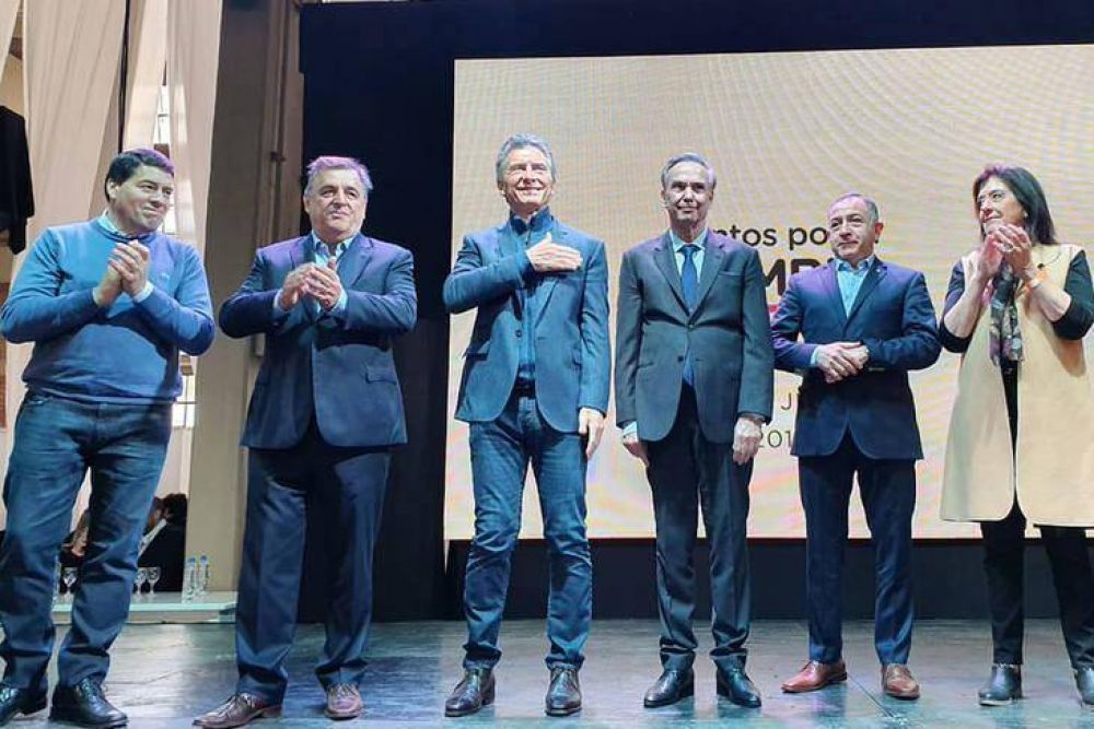 Ac naci el cambio: Macri present su frmula en Crdoba junto a Pichetto