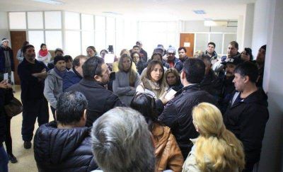 Fileteros ocupan el Ministerio de Trabajo en reclamo del pago de subsidios