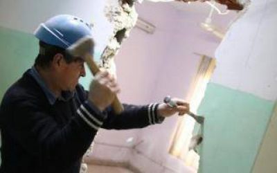 Contin�an las obras para abrir el hospital odontol�gico de La Costa