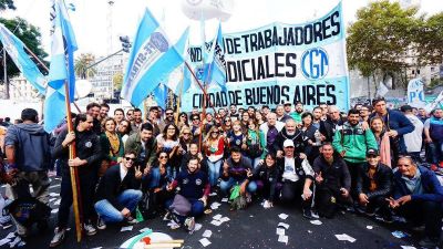 Judiciales movilizar�n para denunciar que la candidata de Macri a la procuraci�n general arma listas negras de trabajadores