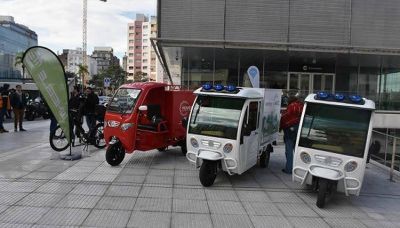 Proyecto MOVES entreg� seis veh�culos el�ctricos utilitarios para delivery