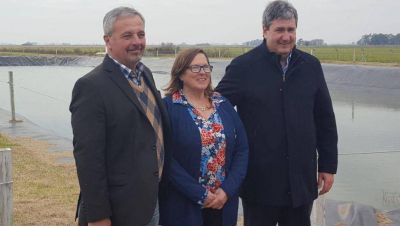 Inauguraron la red de cloacas en Carabelas