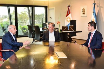 Ahora como candidato, Lavagna se reencontr� con Schiaretti