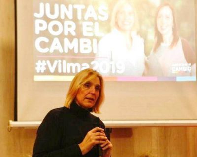 Vilma: �Juntas, con Maria Eugenia, vamos a mejorar la vida de nuestros vecinos�