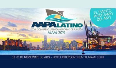 El XXVIII Congreso Latinoamericano de Puertos de la AAPA se realizar� en Miami