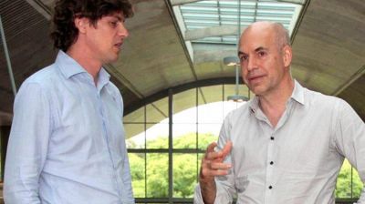Lousteau y Larreta, cada vez m�s compinches