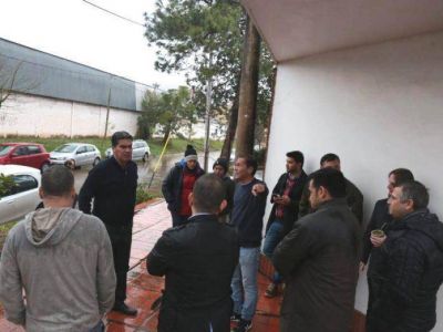 Capitanich verific� un operativo de limpieza y obras de desag�es en Villa San Martin