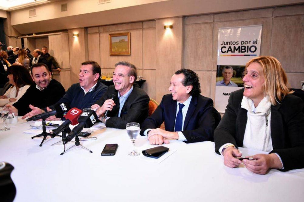 Pichetto lleg� a la ciudad y dijo sentirse integrado a �Juntos por el Cambio�