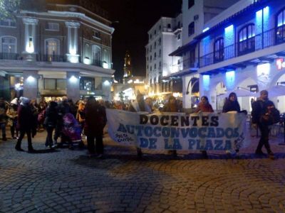 Gremios de educacin se suman al paro de Docentes Autoconvocados en Salta