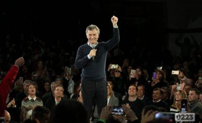 Los que se quedaron afuera, el reggaeton y los discursos bajo cron�metro: as� se vivi� el acto de Macri y Vidal