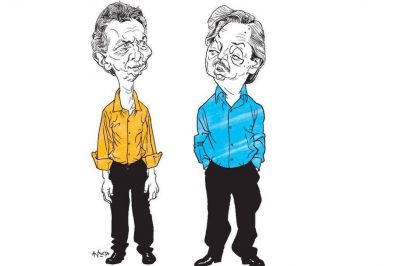 Macri y Alberto Fern�ndez definieron sus propuestas
